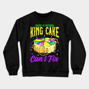 Mardi Gras King Cake Crewneck Sweatshirt